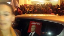 Tunis célèbre la victoire de Beji Caid Essebsi aux présidentielles tunisiennes de 2014