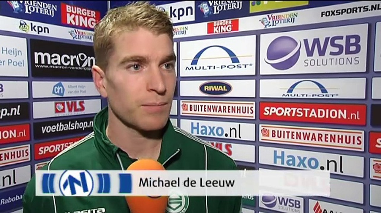 FC Groningen kan onderste niet verslaan - RTV Noord