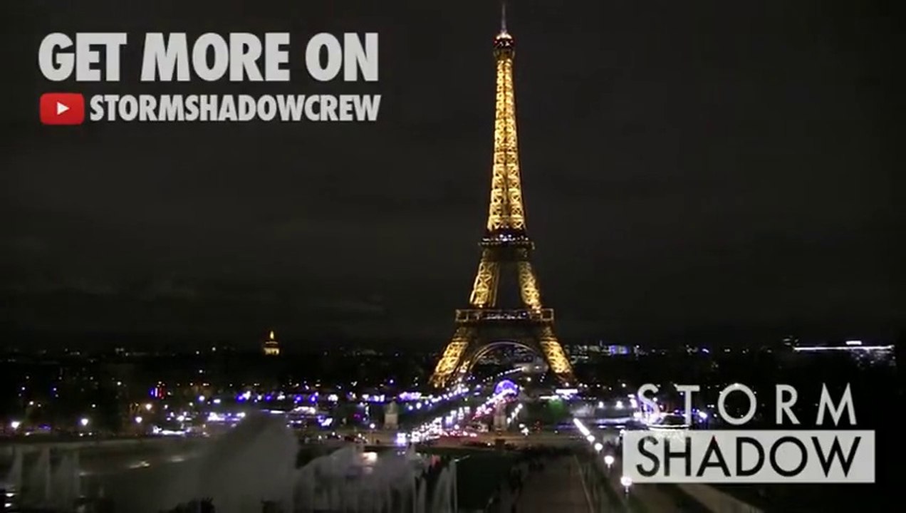 Rihanna au Trocadero – Tournage d’une pub pour Puma