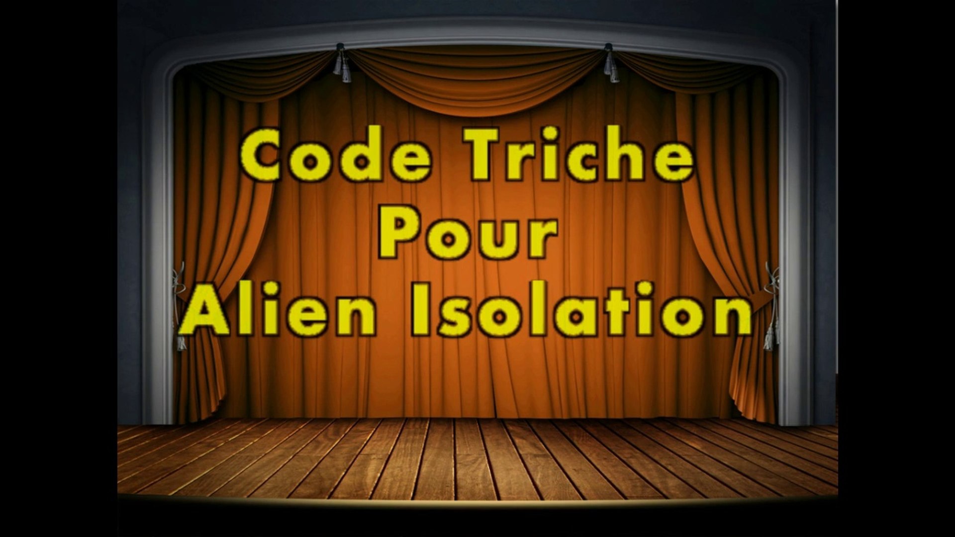 Fr En Code Triche Pour Alien Isolation Pc Video Dailymotion