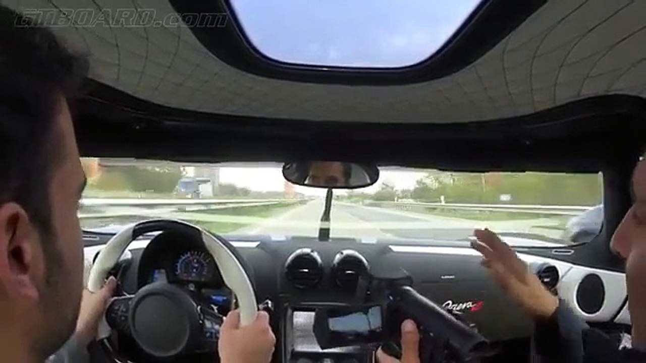 A 340 km_h sur une autoroute allemande