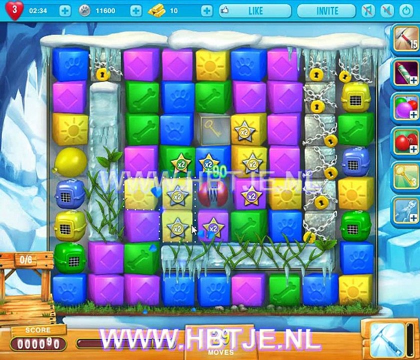 Pet rescue saga level 147