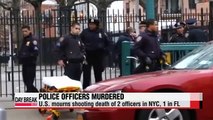 NYC mourns murder of two police officers, another cop killed in FL