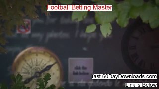 Football Betting Master Download eBook No Risk - Theres No Risk To Try