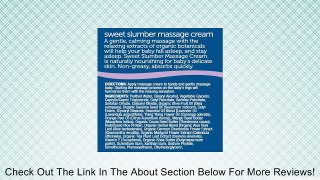 Mommy's Bliss Sweet Slumber Massage Cream, 8.25 Fluid Ounce Review