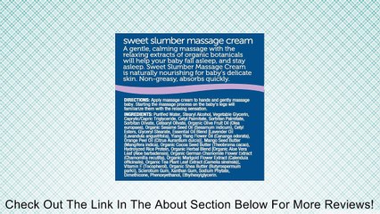 Mommy's Bliss Sweet Slumber Massage Cream, 8.25 Fluid Ounce Review