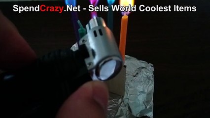 Color Flame Birthday Candles