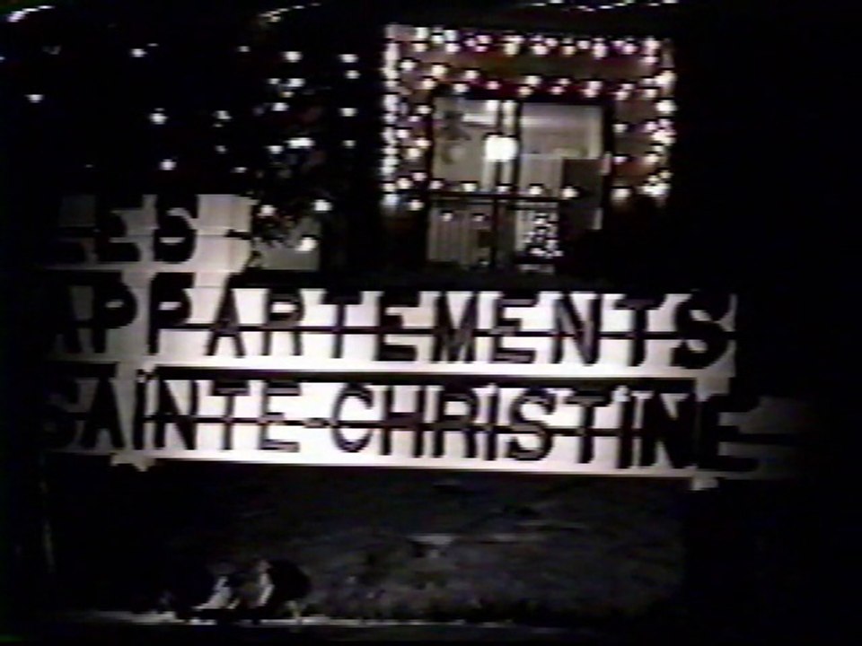 Les Appartements Ste-Christine  le 7 décembre 1993