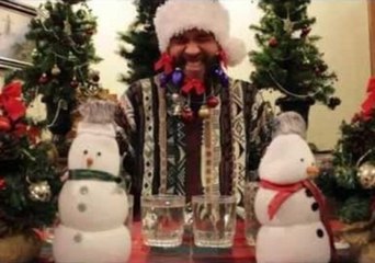 Descargar video: Man Performs Jingle Bells With His Beard