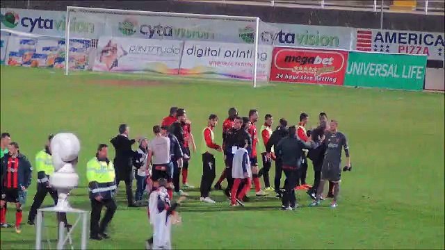 Ερμής-ΑΠΟΕΛ-τέλος αγώνα