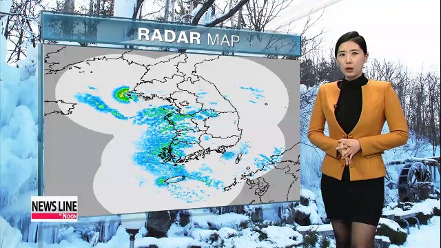 Cold snap subsides, snow let up in afternoon