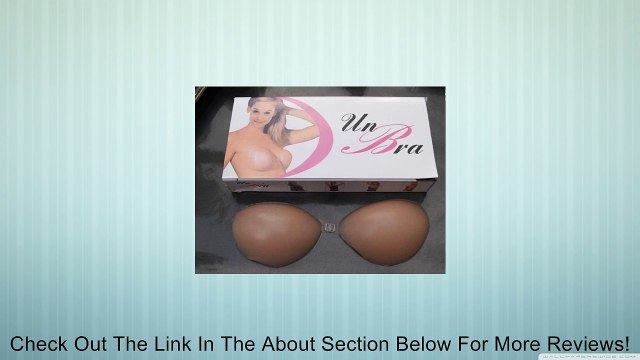 Nu Bra Freebra Silicone Self-adhesive Nude Color Backless Strapless (B Cup) Review