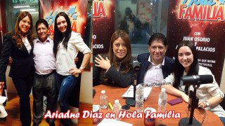 Ariadne Diaz en Radio Hola Familia