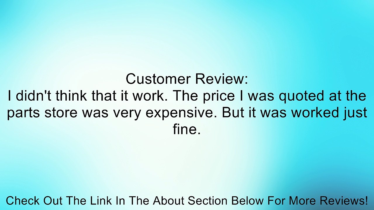 Camry Avalon Siena ES300 with VVT 9008019016 9091902234 UF267 Review