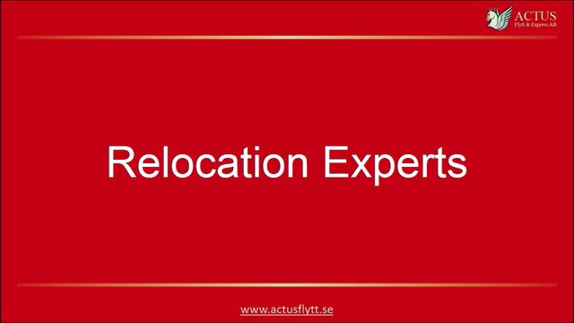 Private Relocation Experts in Sweden