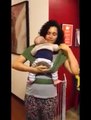 How to carry a baby using carry scarf!