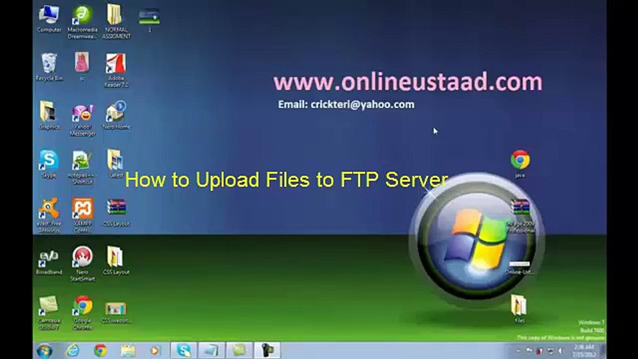 How to Upload Files To FTP Server in Urdu and Hindi using File Zilla
