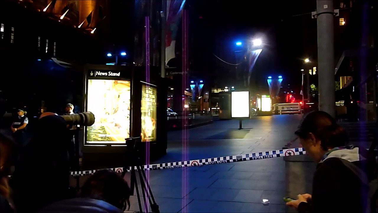 Sydney Siege-Aftermath-Stakeout