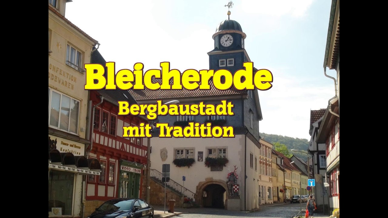 Bleicherode-traditionelle Bergbaustadt in Thüringen
