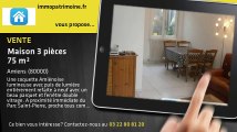 A vendre - maison - Amiens (80000) - 3 pièces - 75m²