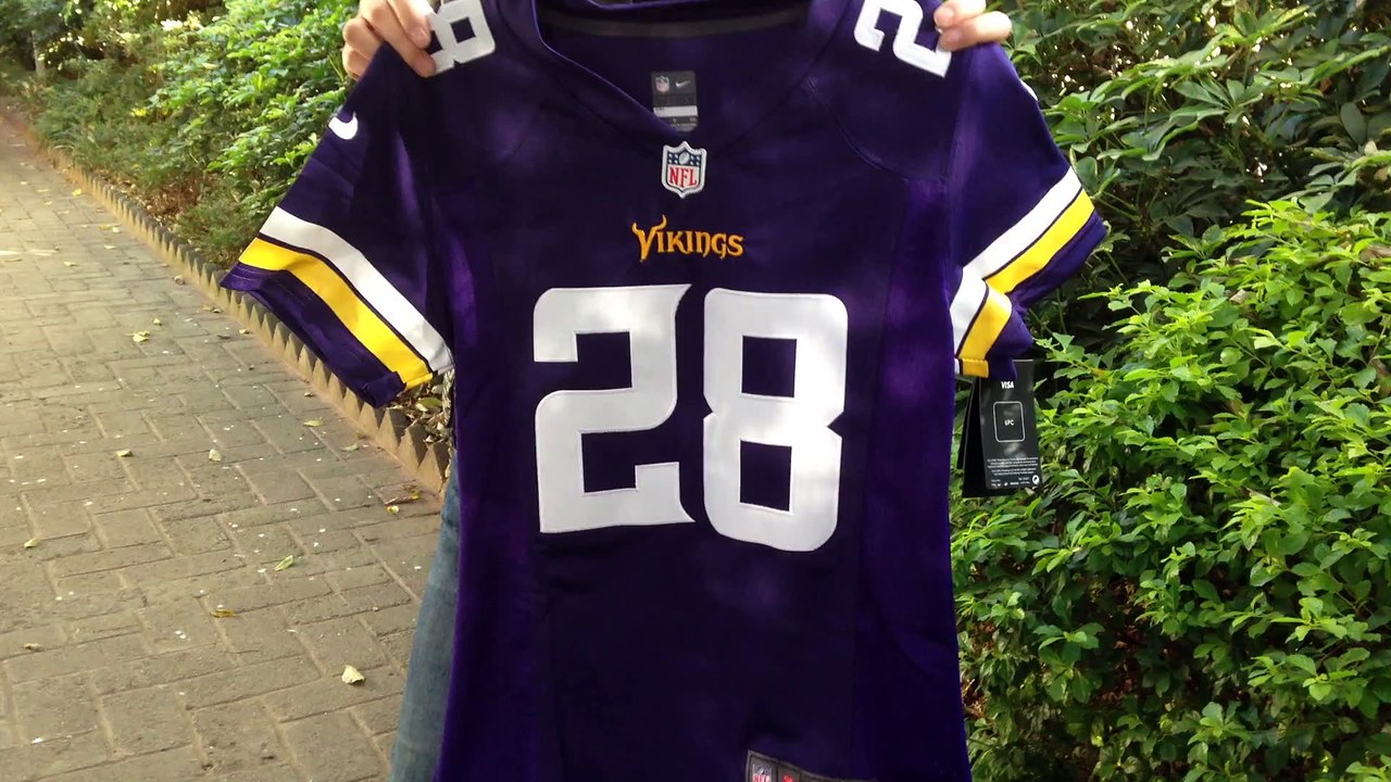 Adrian Peterson Minnesota Vikings #28 Purple Big And Tall Jersey