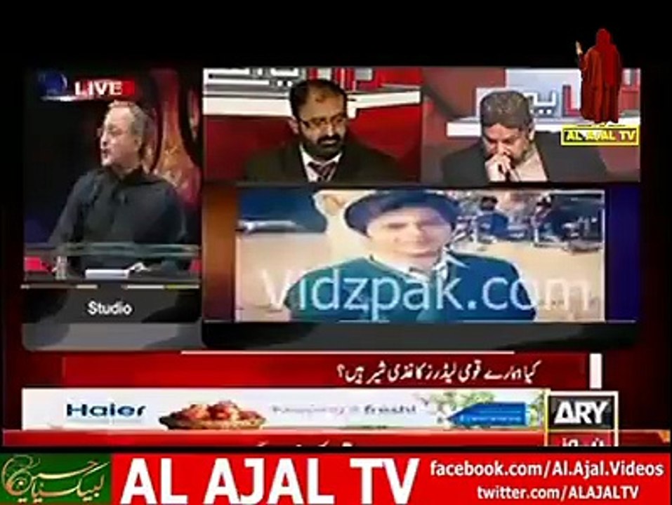 یم کیوایم رہنما حیدر عباس رضوی سانحہ پشاور پر آبدیدہ اور جذباتی ھوگئے