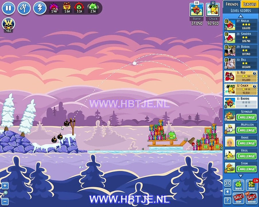 Angry Birds Friends Tournament Level 2 Week 136 (tournament 2) no power-ups