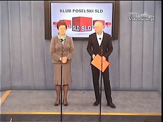 Poseł Wincenty Elsner - konferencja z 18 grudnia 2014 r.