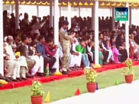 Passing out parade of Pakistan Coast Guards held in Karachi