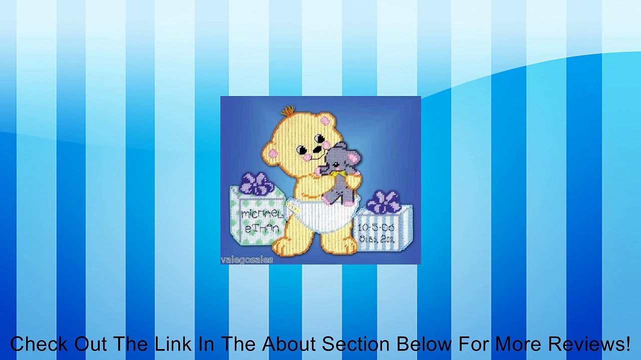 Tobin Plastic Canvas Stitch Kit Wall Decor - Baby Bear Review