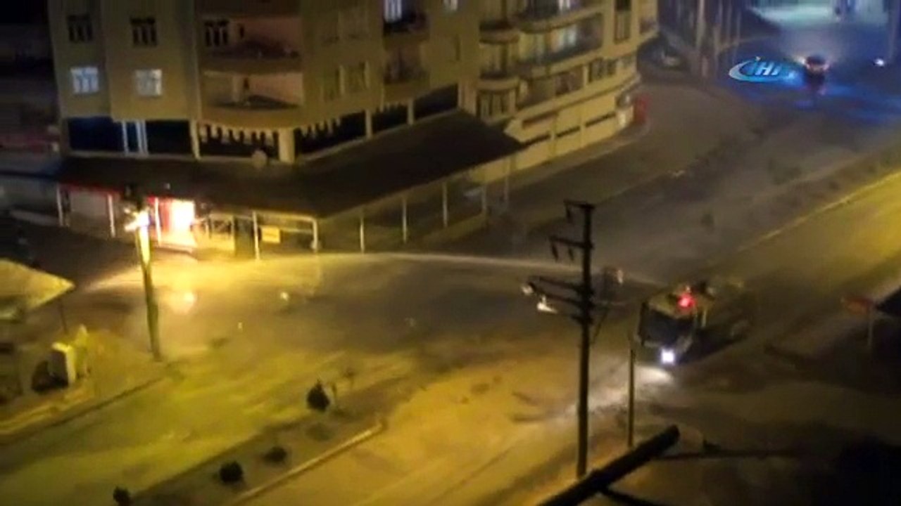 Silvan’da olaylı gece
