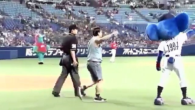 '130413 スギちゃん始球式