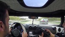 Autobahn runs Koenigsegg Agera R 340  km_h (215  mph) casual driving towards the testtrack