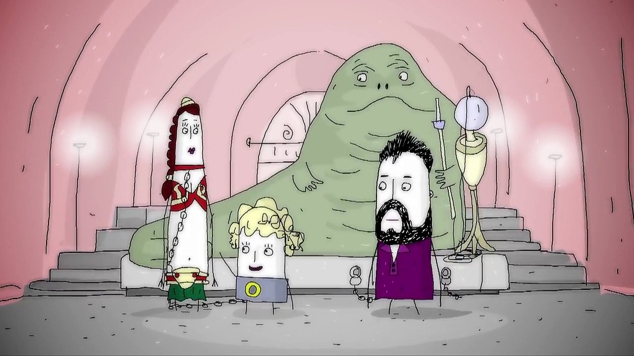 5 YEAR OLD GIRL DISCUSSES PRINCESS LEIA'S SLAVE OUTFIT WITH DAD