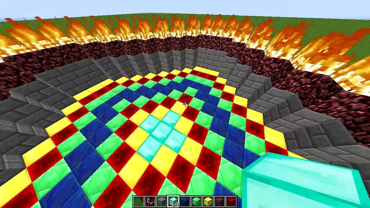Minecraft Animation Scene-Evster31 Fighting-Time Lapse
