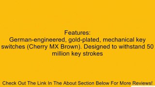 Das Keyboard Model S Professional Soft Pressure Point Mechanical Keyboard (DASK3MKPROSIL) Review