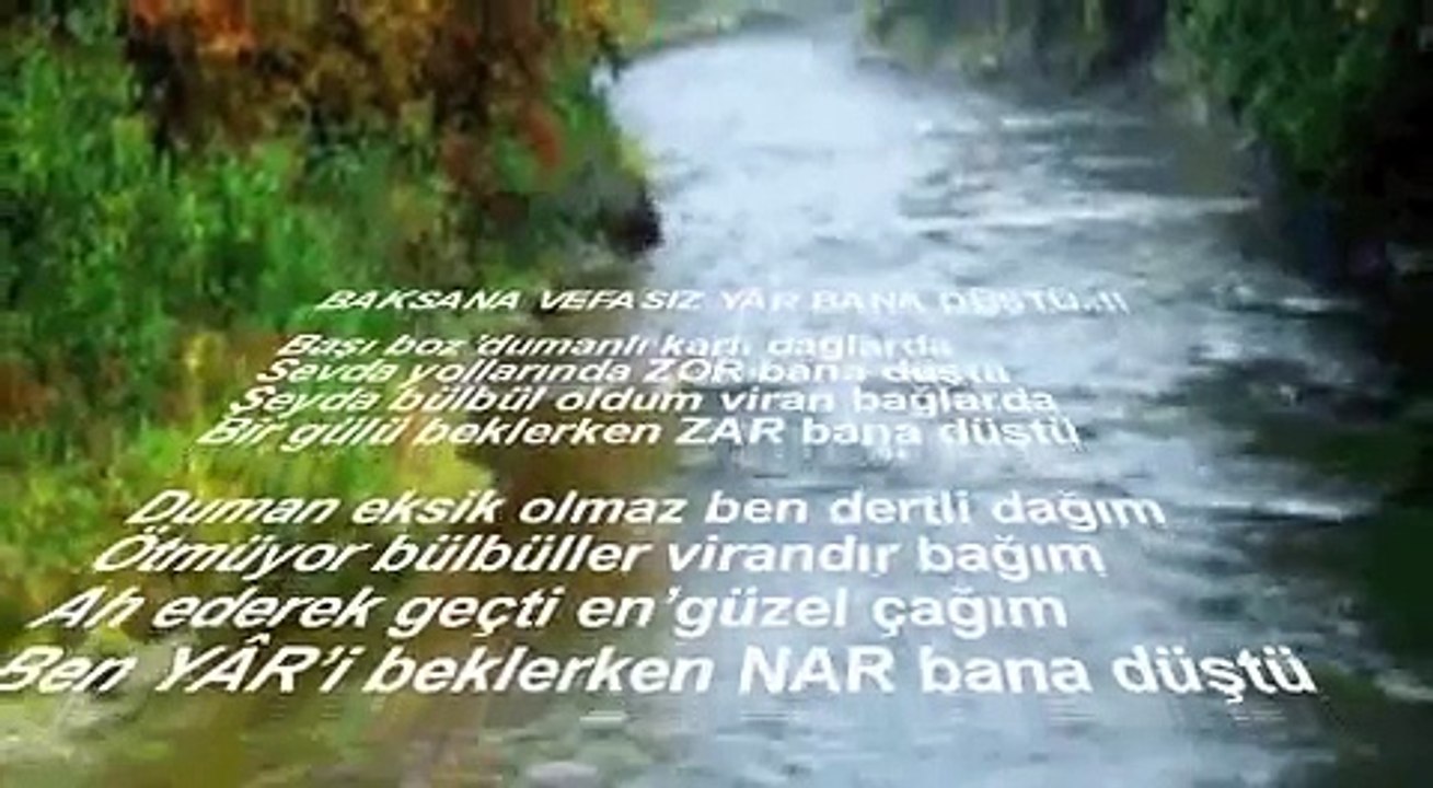 ▶ BAKSANA VEFASIZ YÂR BANA DÜŞTÜ !!DURAK YİĞİT VİDEOSU