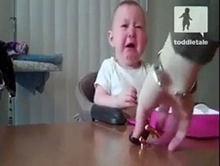 Baby getting Scared