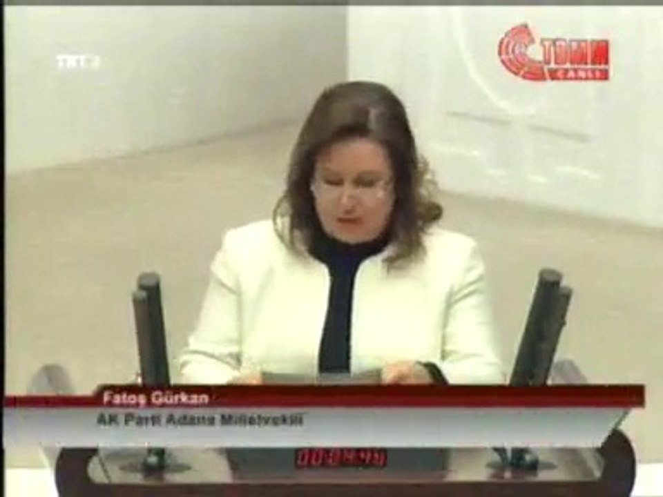 Adana Ak Parti Milletvekili Fatoş GÜRKAN, “Ayinesi iştir kişinin, lafa bakılmaz. diye oldukça kabul gören bir söz var. Türkiye 2002'den beri hızla gelişip, büyümektedir.