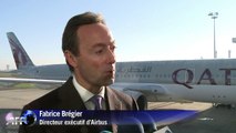 L'A350 livré à Qatar Airways 