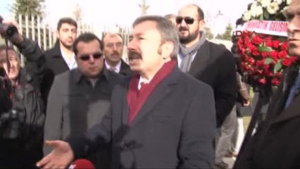 Aym Önünde Basın Açıklaması Yapmak İsteyen İdris Bal'a Polis Müdahalesi -2