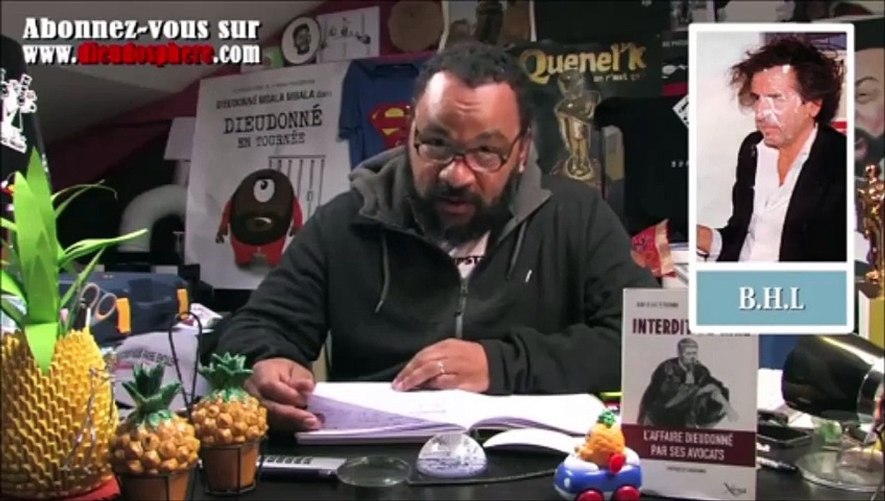 dieudonné  juif pedophile OUI mais le négre NON