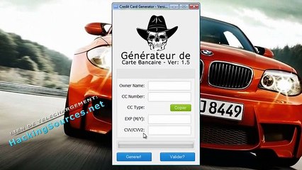 ⇒ Générateur de Carte Bancaire 2014 ⇐ Gratuit - Copy