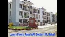 9872730395 Ansal  Luxury Floor For sale Sector 114 Mohali