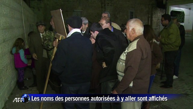 Des Chrétiens de Gaza partent fêter Noël à Bethléem