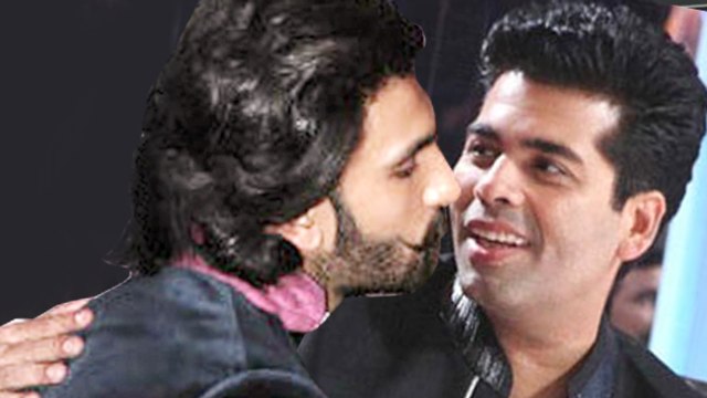 Ranveer Singh SMOOCHES Karan Johar