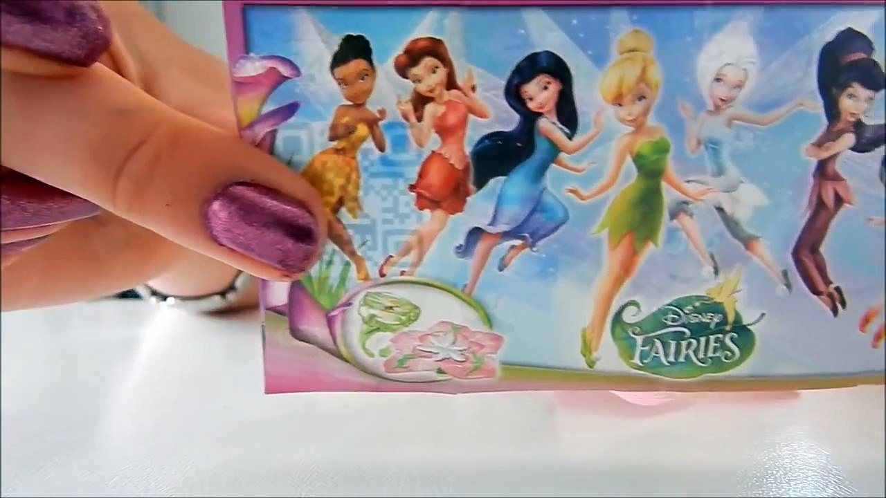 Disney Fairies TOYS - Surprise Eggs Kinder Surprise for Kids