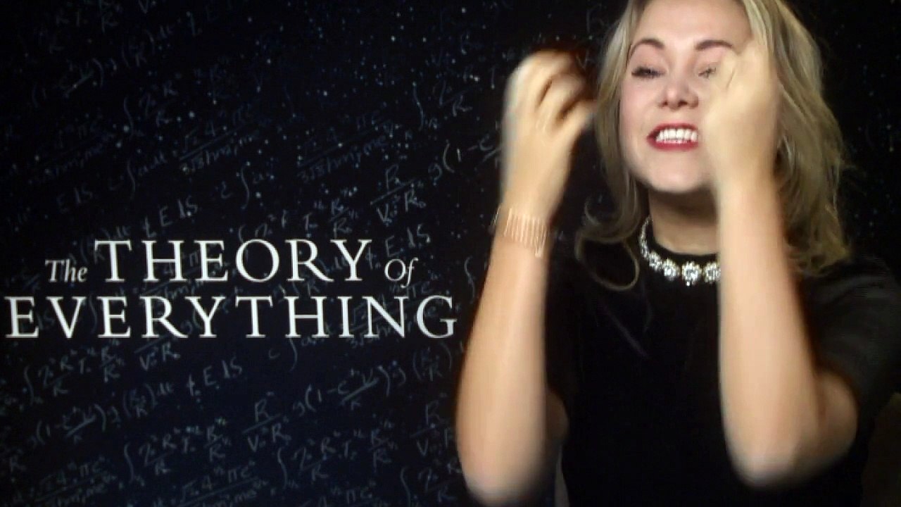 Eddie Redmayne plays THEORY ON EVERYTHING game