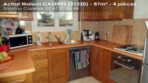 A vendre - maison - CAZERES (31220) - 4 pièces - 87m²