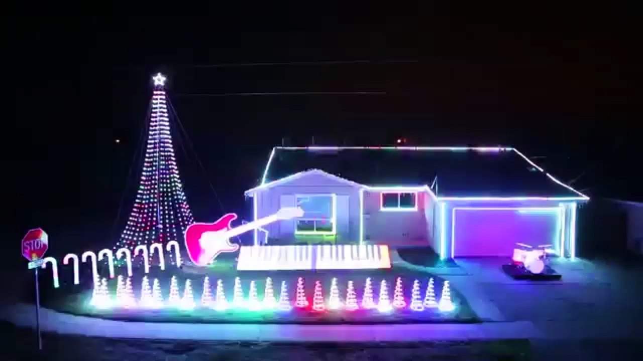 Ses illuminations sont synchronisées sur la musique de Star Wars